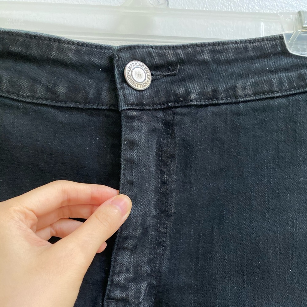 American Eagle Super Stretch Denim Mini Skirt 0 - Picture 3 of 7